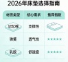 2026年TOP10热门记忆棉床垫品牌盘点！